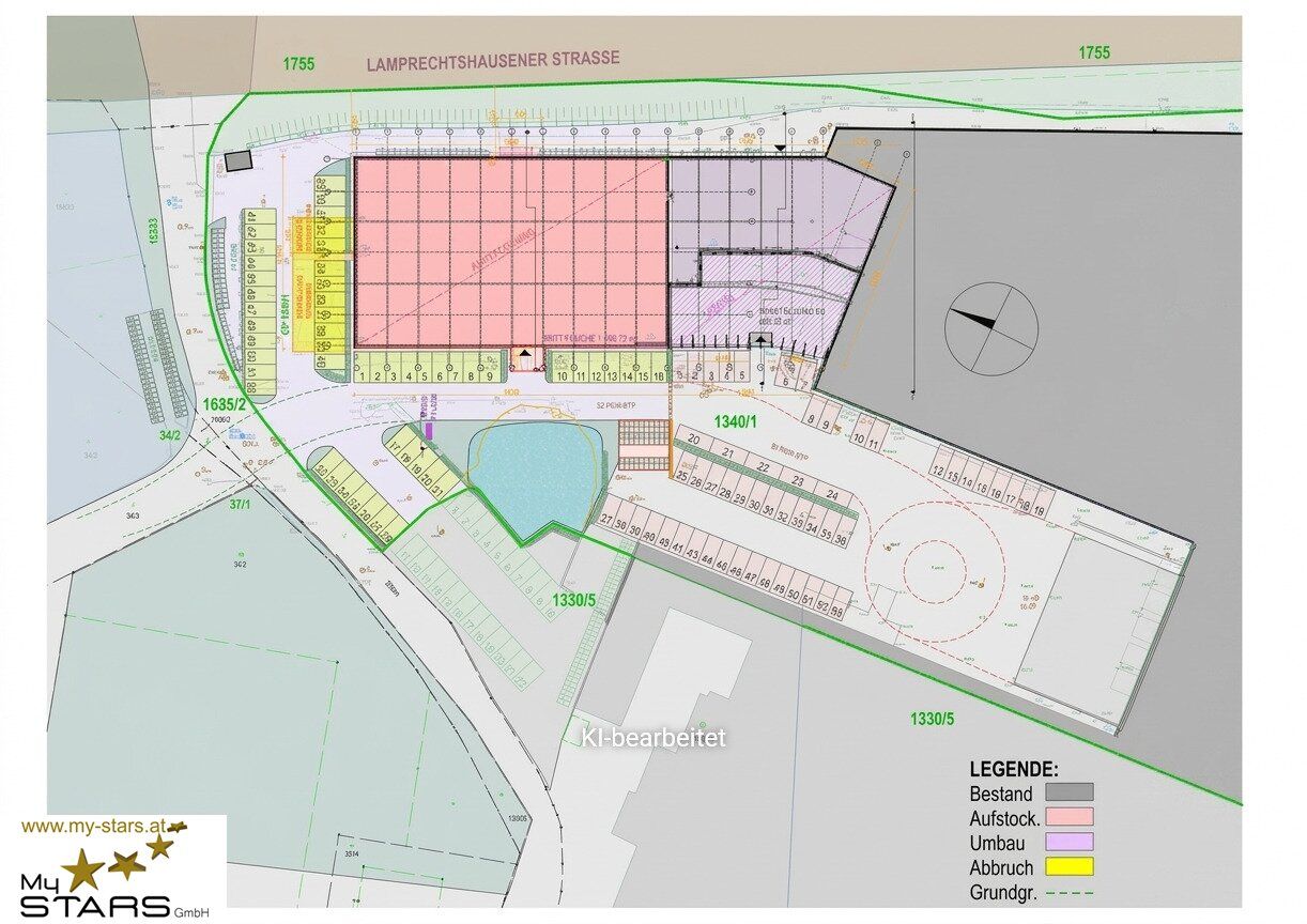 Neubau Ärztezentrum/Büros/Lokal im Norden von Salzburg - Ansicht 4