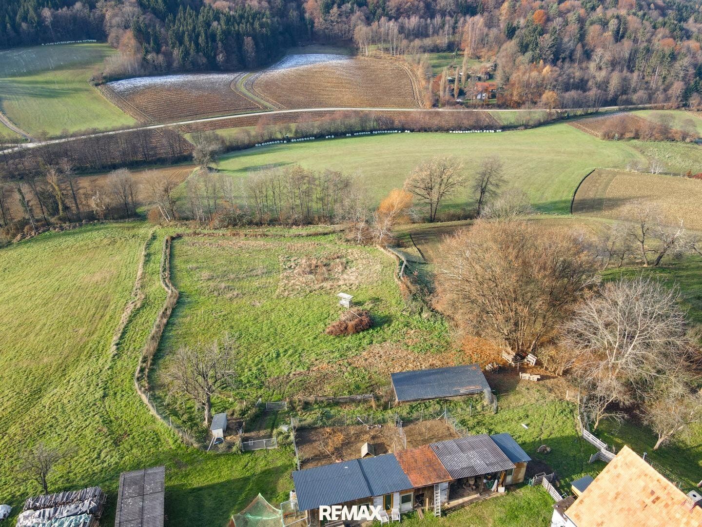 Kleinlandwirtschaft und Bauland in idyllischer Lage! - Ansicht 4