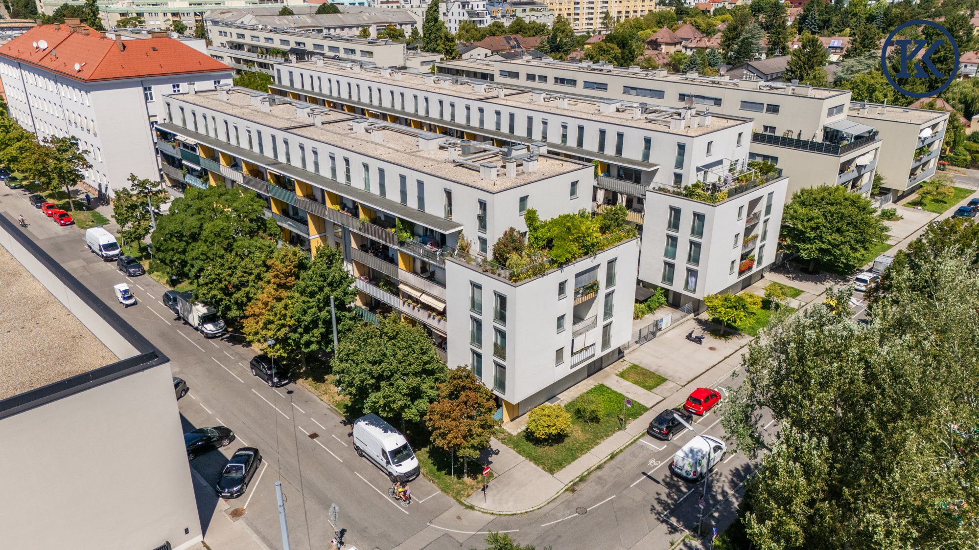 Top-Mietwohnung in Wien: 3 Zimmer, 2 Gärten & Freibad vor der Tür!
