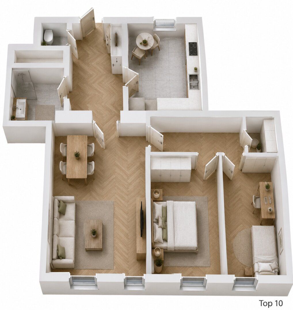 Wohnung – Wien, Landstraße, Katastralgemeinde Landstraße - Ansicht 2