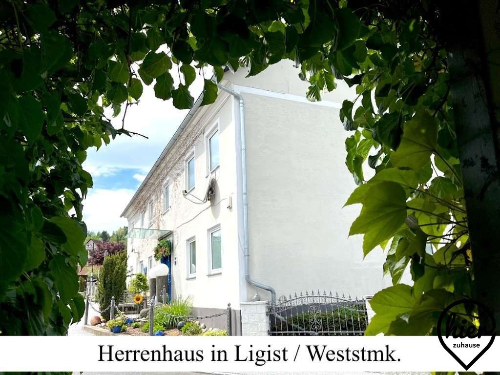 * Top-Lage Ligist: Traumhaftes Herrenhaus mit dzt. 4 Wohneinheiten und weiteren Grundstücken ca. 5% Rendite *