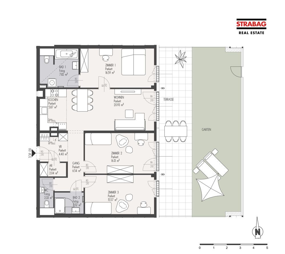 Wohnung – Wien, Neu-Erlaa, Katastralgemeinde Erlaa - Ansicht 2