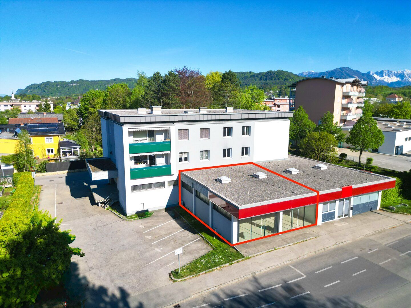 Vielseitige Gewerbefläche in Viktring - Verkaufsraum, Lager & Büro auf ca. 237m²