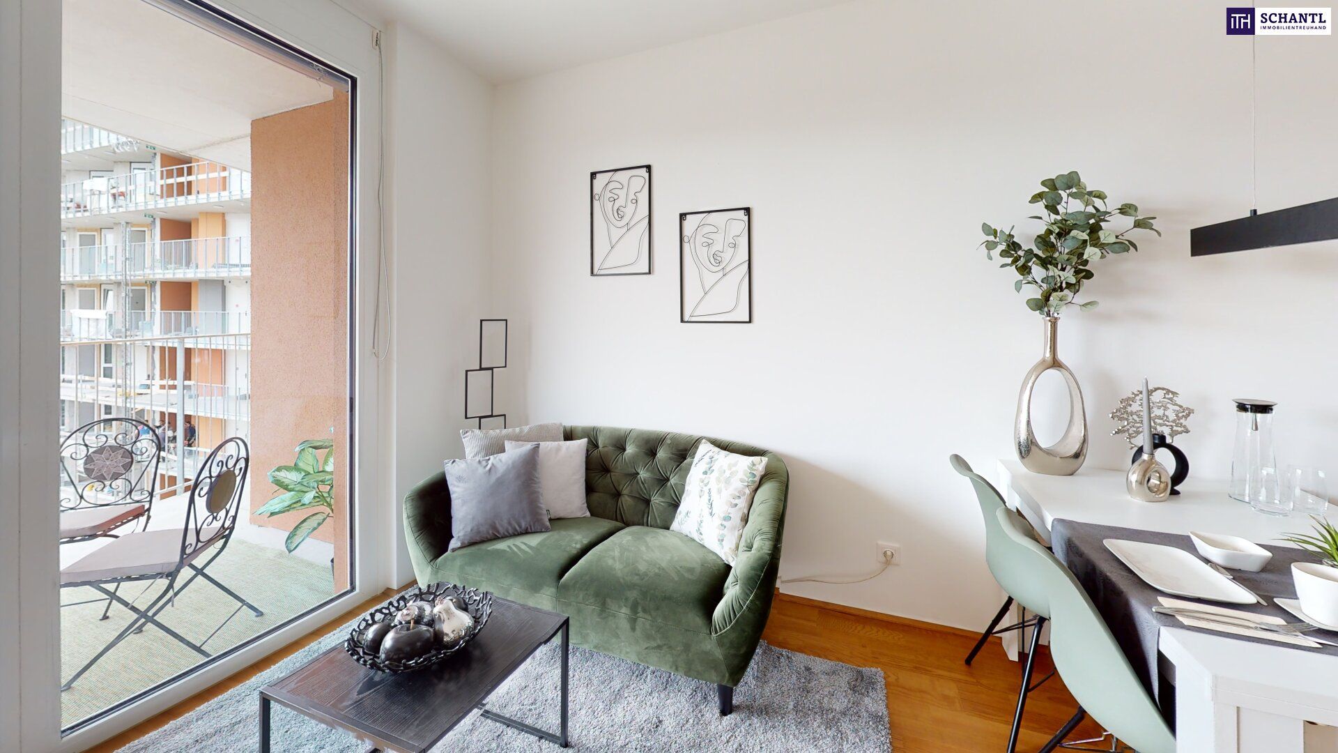 Moderne 53m²-Wohnung mit eigenem Abstellplatz und Küche - Ihr neues Zuhause wartet!