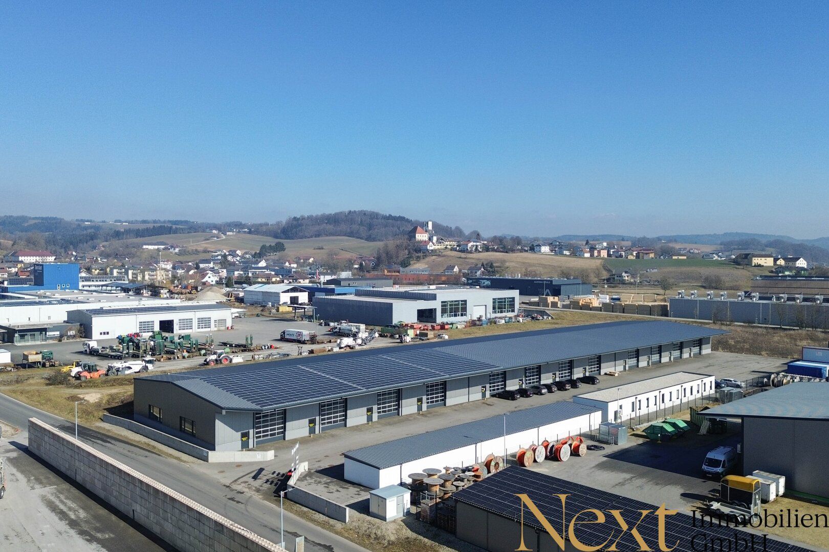 Neuwertige & beheizte Lager- oder Gewerbehalle mit Rolltor in Arbing (Bezirk Perg) zu vermieten! - Ansicht 4