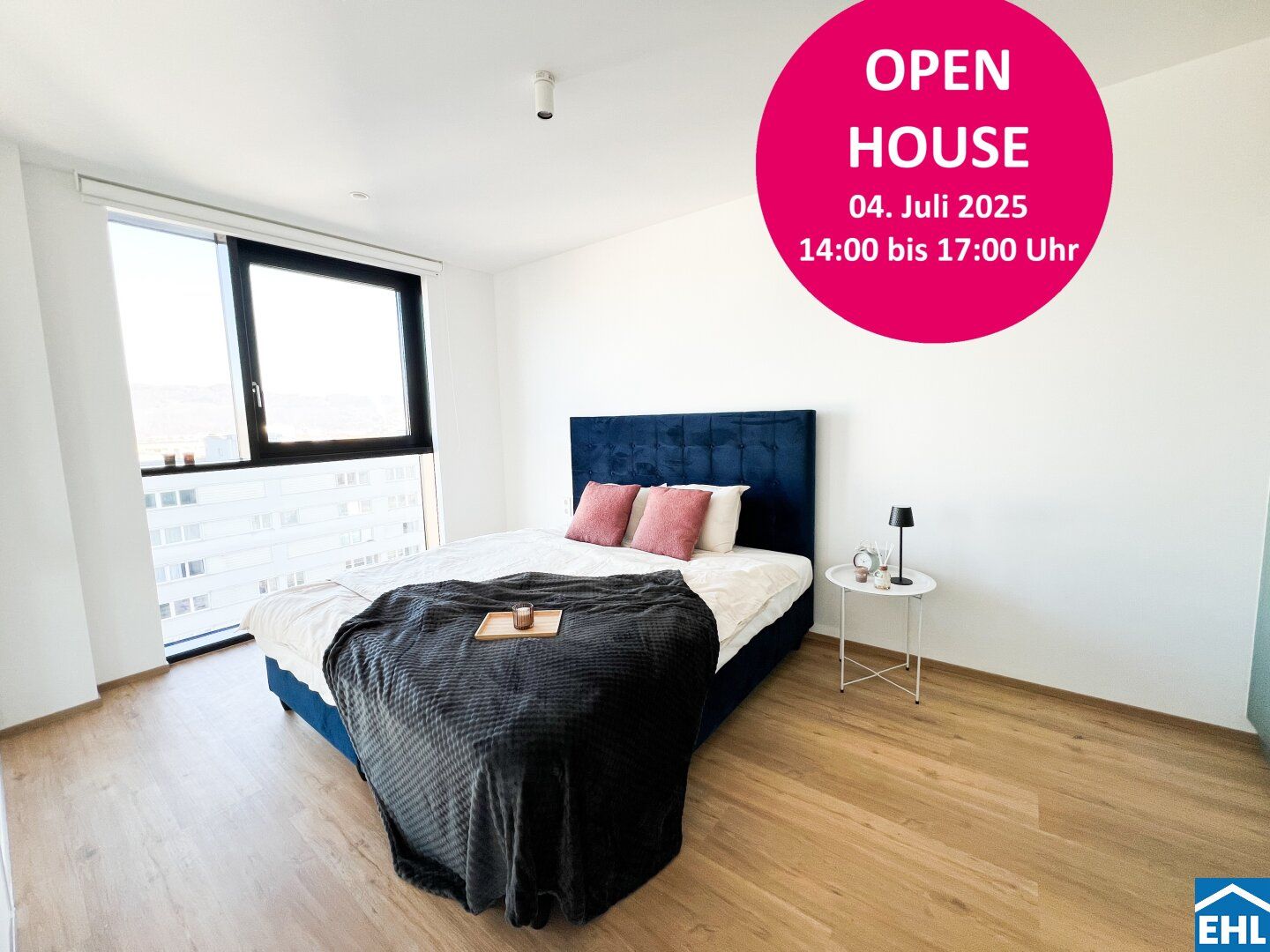 OPEN HOUSE AM FREITAG 04.07 von 14.00 Uhr bis 17.00 Uhr - Bulgariplatz 11 OHNE VORANMELDUNG