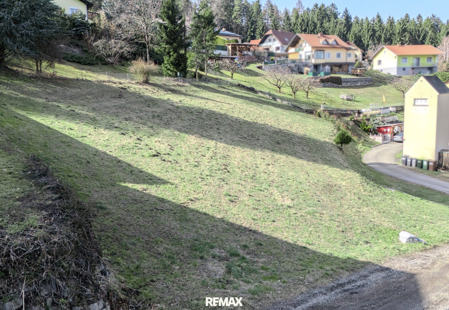 Ruhig gelegenes Baugrundstück mit Ausblick - 1.137 m² in Rosental - Ansicht 3