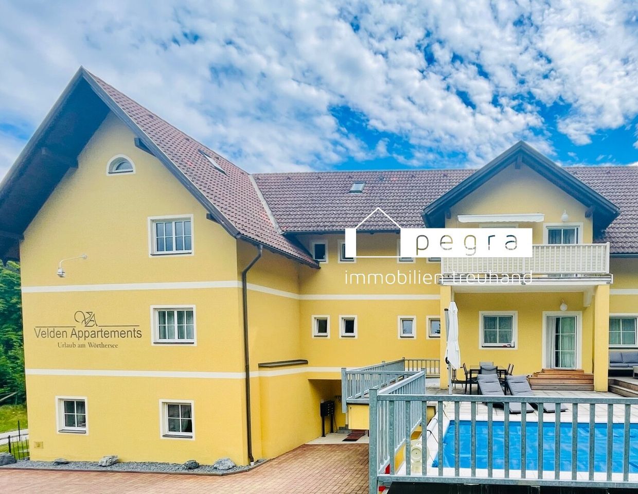 Geräumiges voll möbliertes Appartement - Koffer packen und einziehen