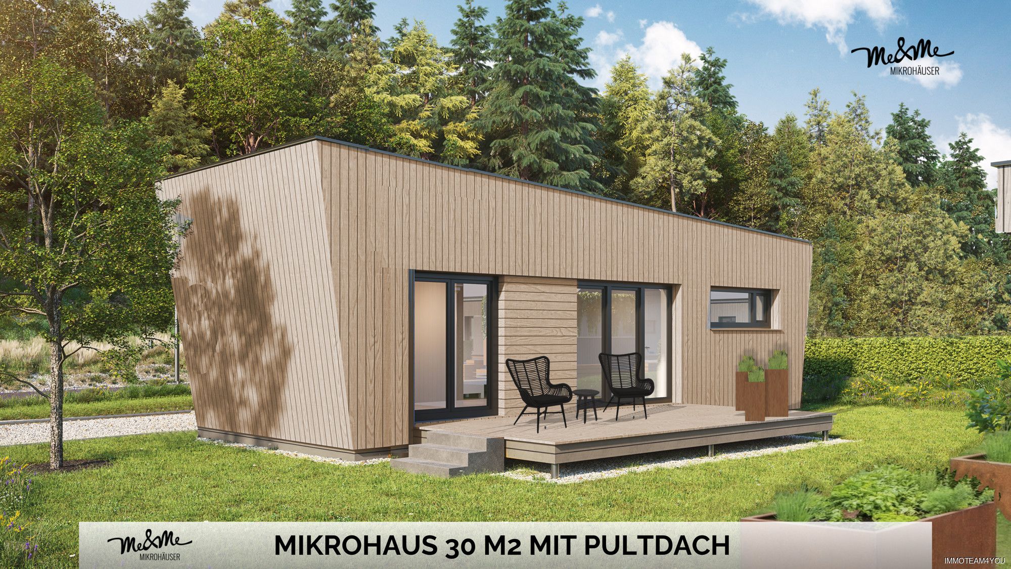 Dein ME & ME Mikrohaus 30 m2 Weniger ist mehr! Made in Austria! Auch mobil erhältlich