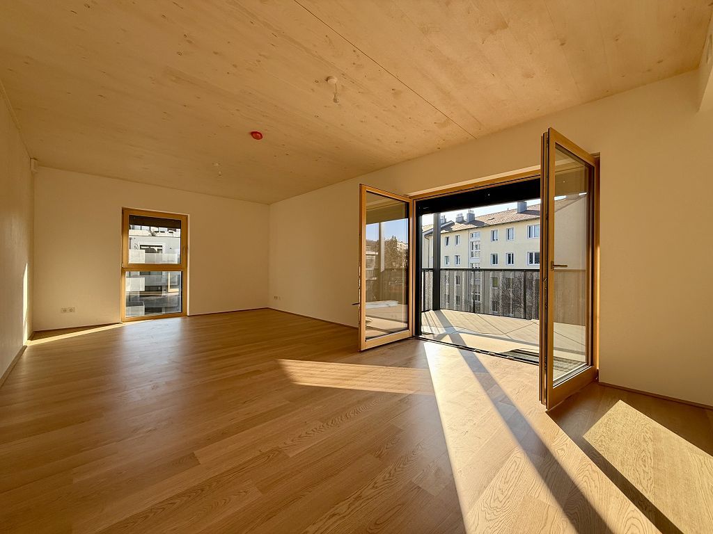 GRÜNE STADTVILLEN - 3 Zimmer mit Balkon | Sichtholz | Modern & Nachhaltig | Provisionsfrei!