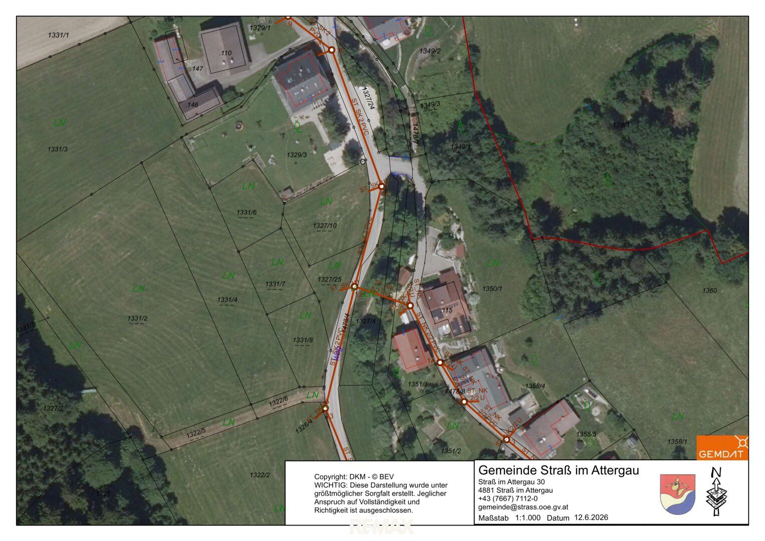 Großzügiges Grundstück in 4881 Straß im Attergau - Perfekte Basis für Bauträgerprojekte - Mehr