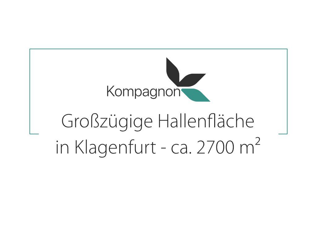 Großzügige Hallenflächen in Klagenfurt - ca. 2700 m² - Ansicht 2