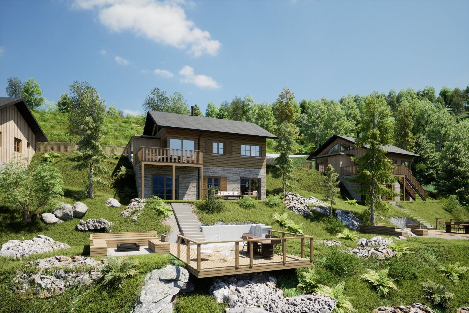 Neubauprojekt Chalets SONNALM am Stubeck