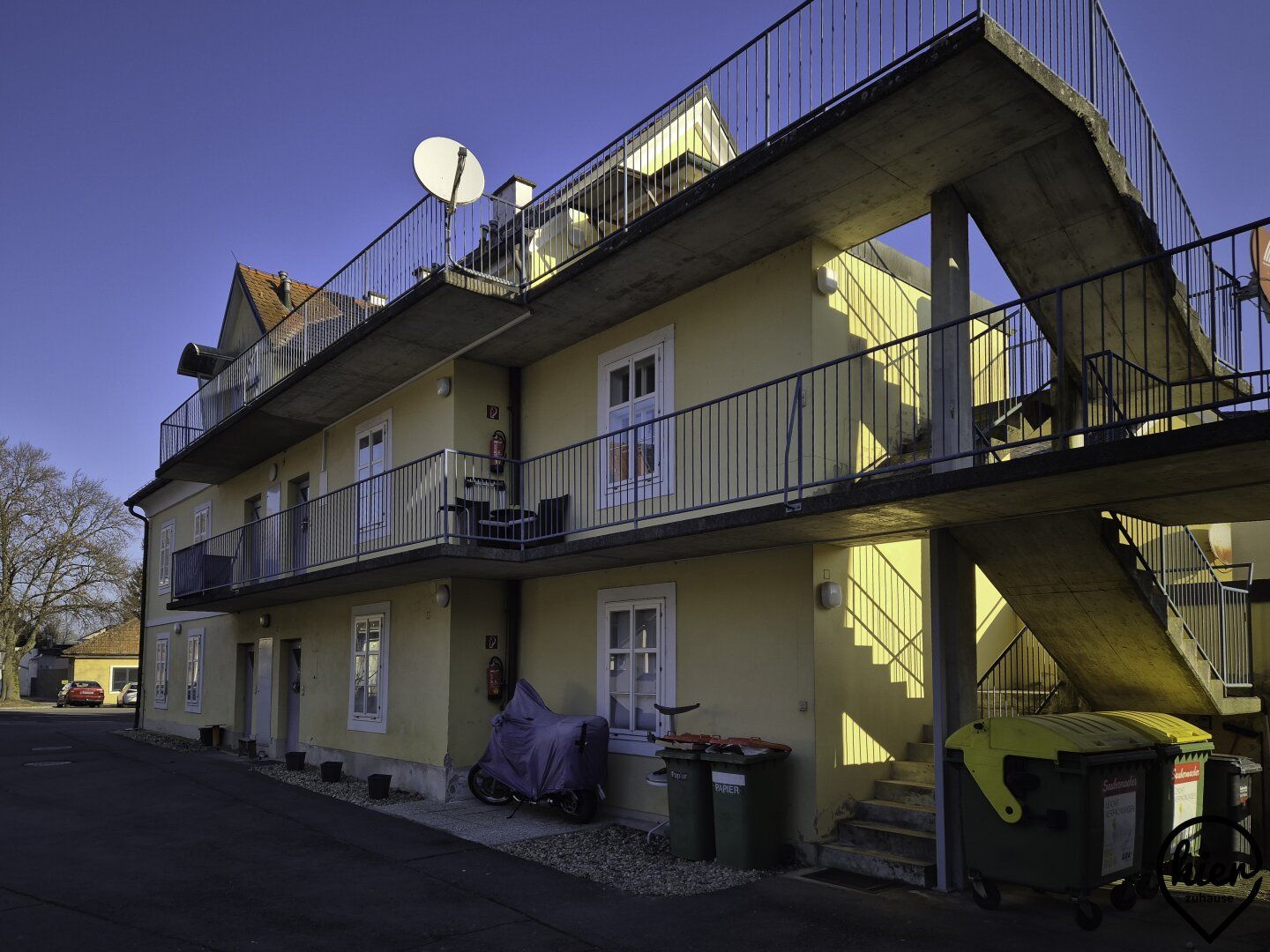 Mureck Hauptplatz: DG-Wohnung in Ruhelage