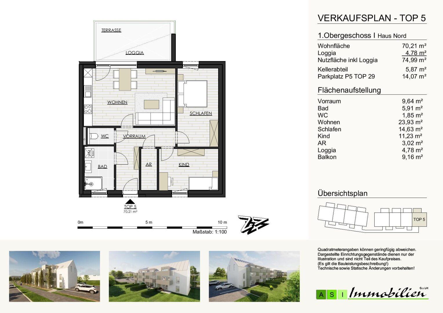 GRÜNE ALLEE GALLNEUKIRCHEN - 2 und 3-Zimmer Wohnungen, 55-70m² NEUBAU ERSTBEZUG