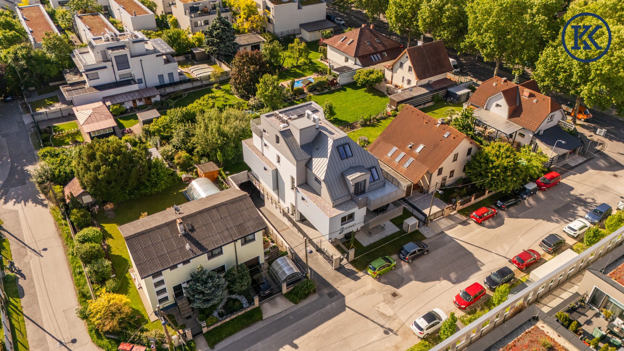 Erstbezug Traumhafte Dachgeschosswohnung mit durchdachter Raumaufteilung und großer Terrasse nahe U2