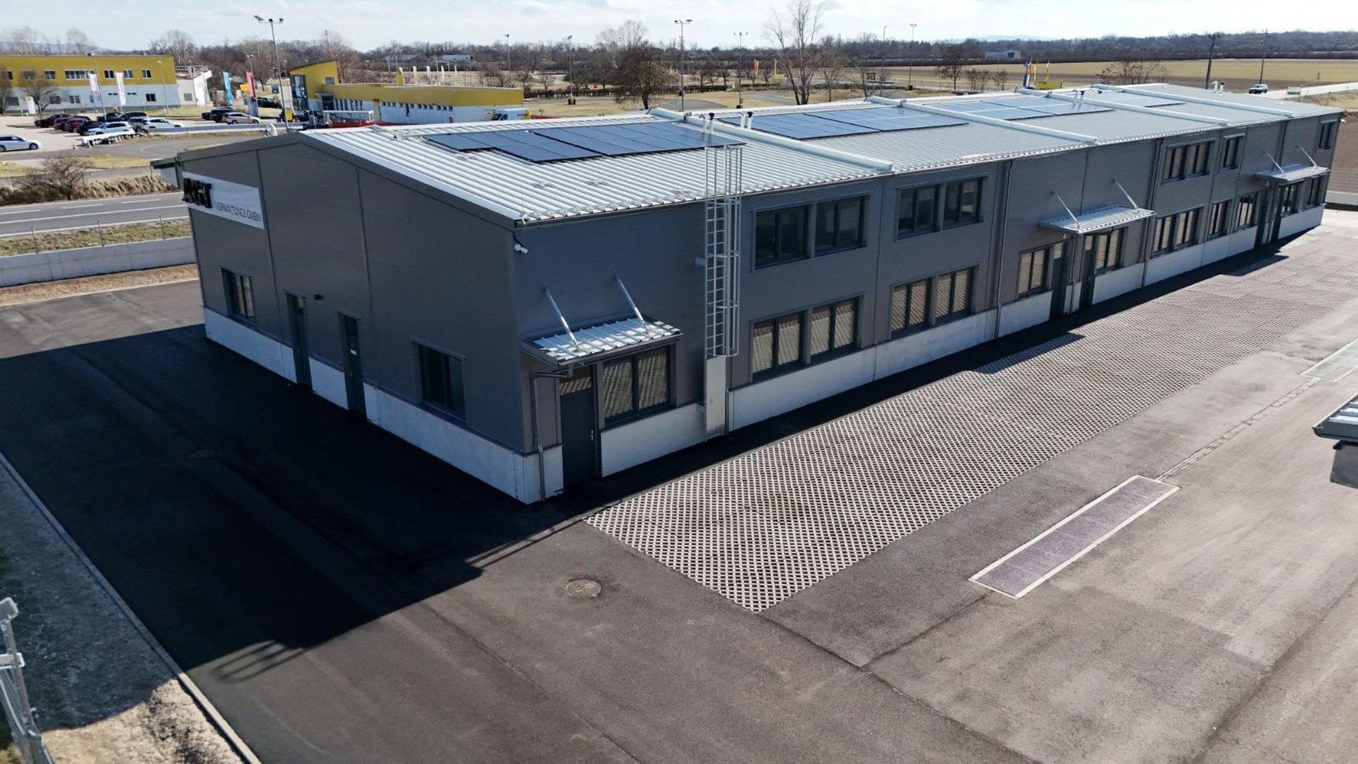 Neubau Gewerbehalle Teesdorf B17 - 154 bis 399 m² - Fussbodenheizung - sofort beziehbar - Ansicht 4