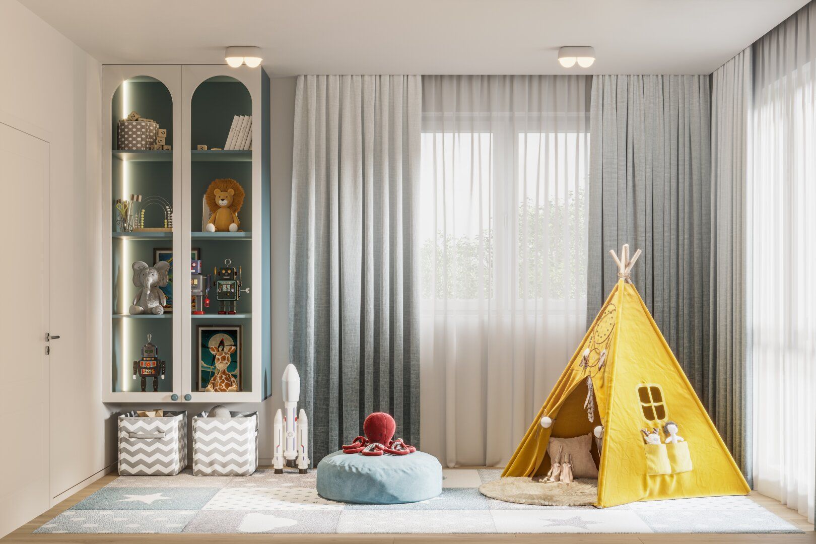 Familienwohnung mit drei Schlafzimmern ist sehr guter Lage!