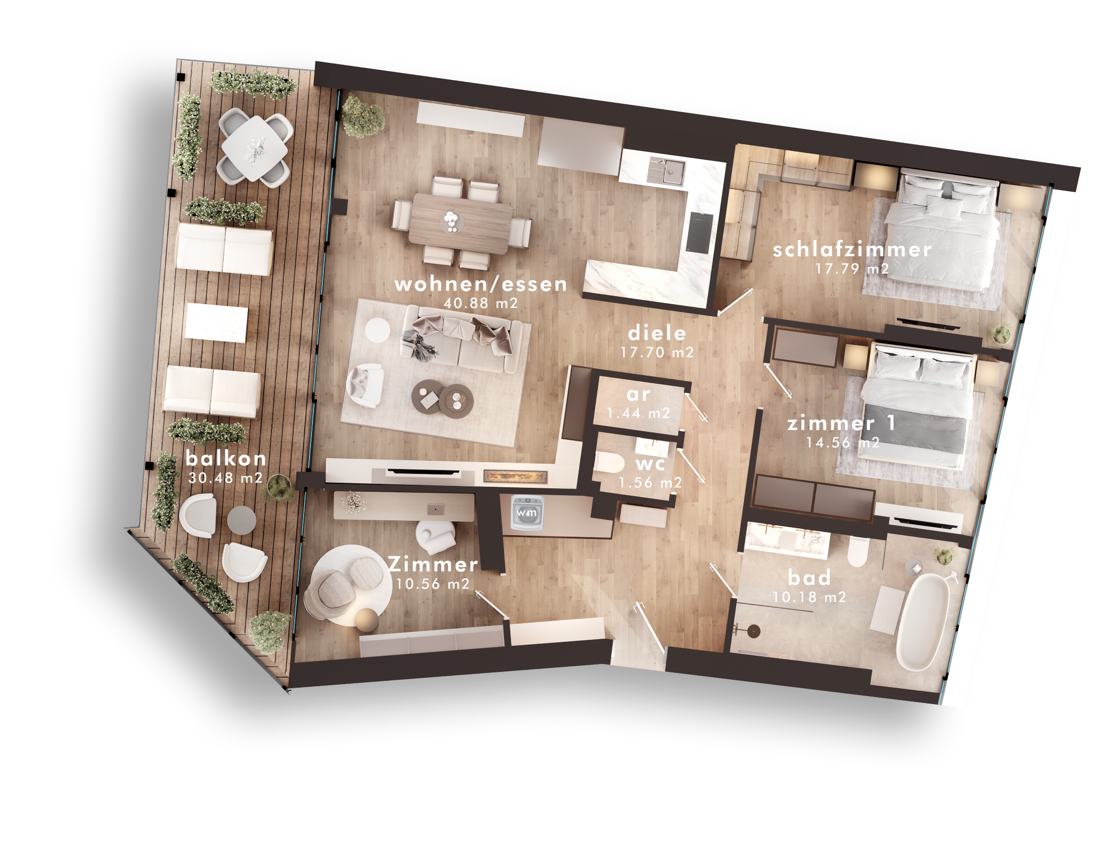VILLACH - STADTZENTUM - PENTHOUSE A-13