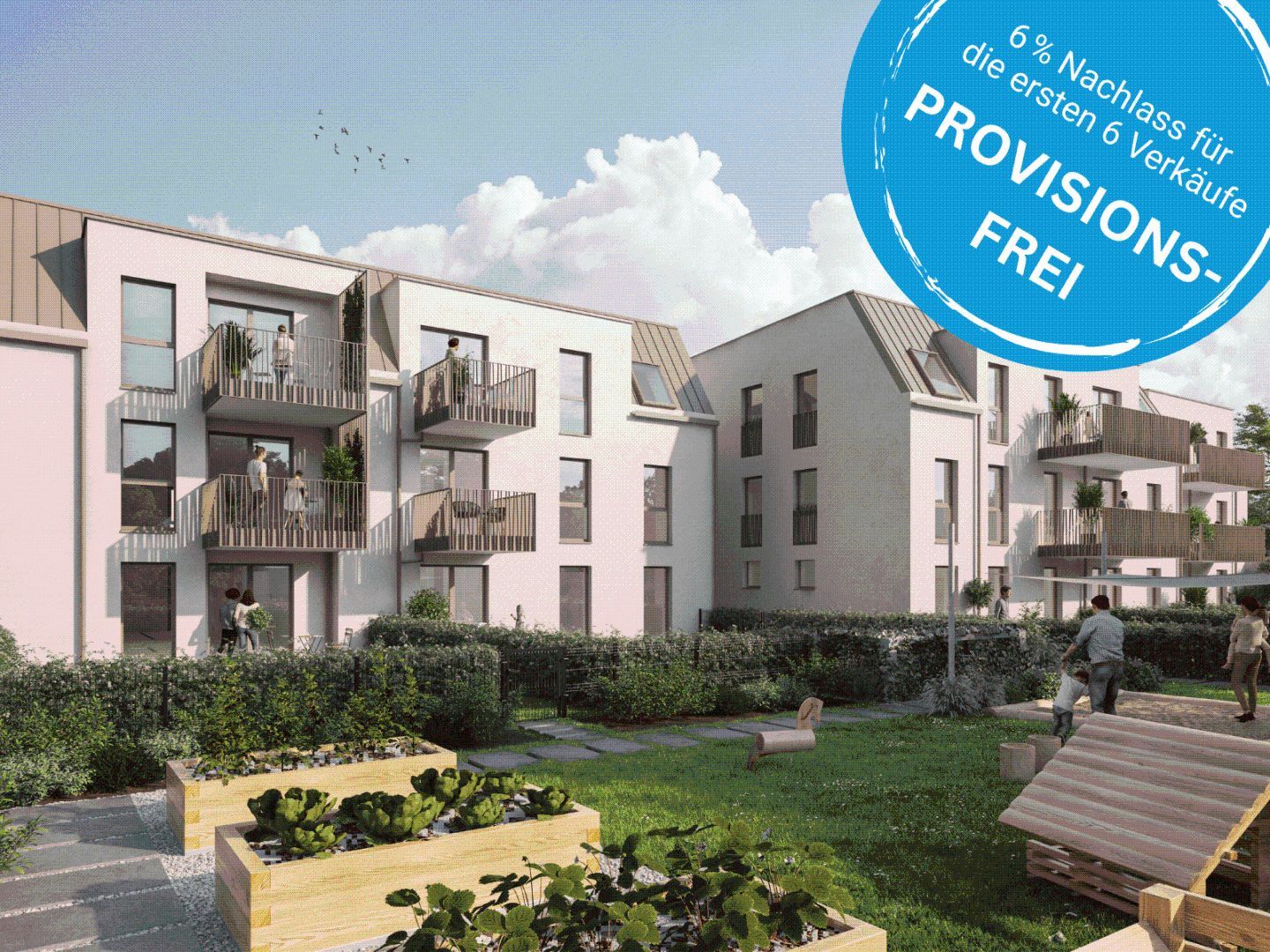 Ideale Neubauwohnung als Vorsorgewohnung / Provisionsfrei