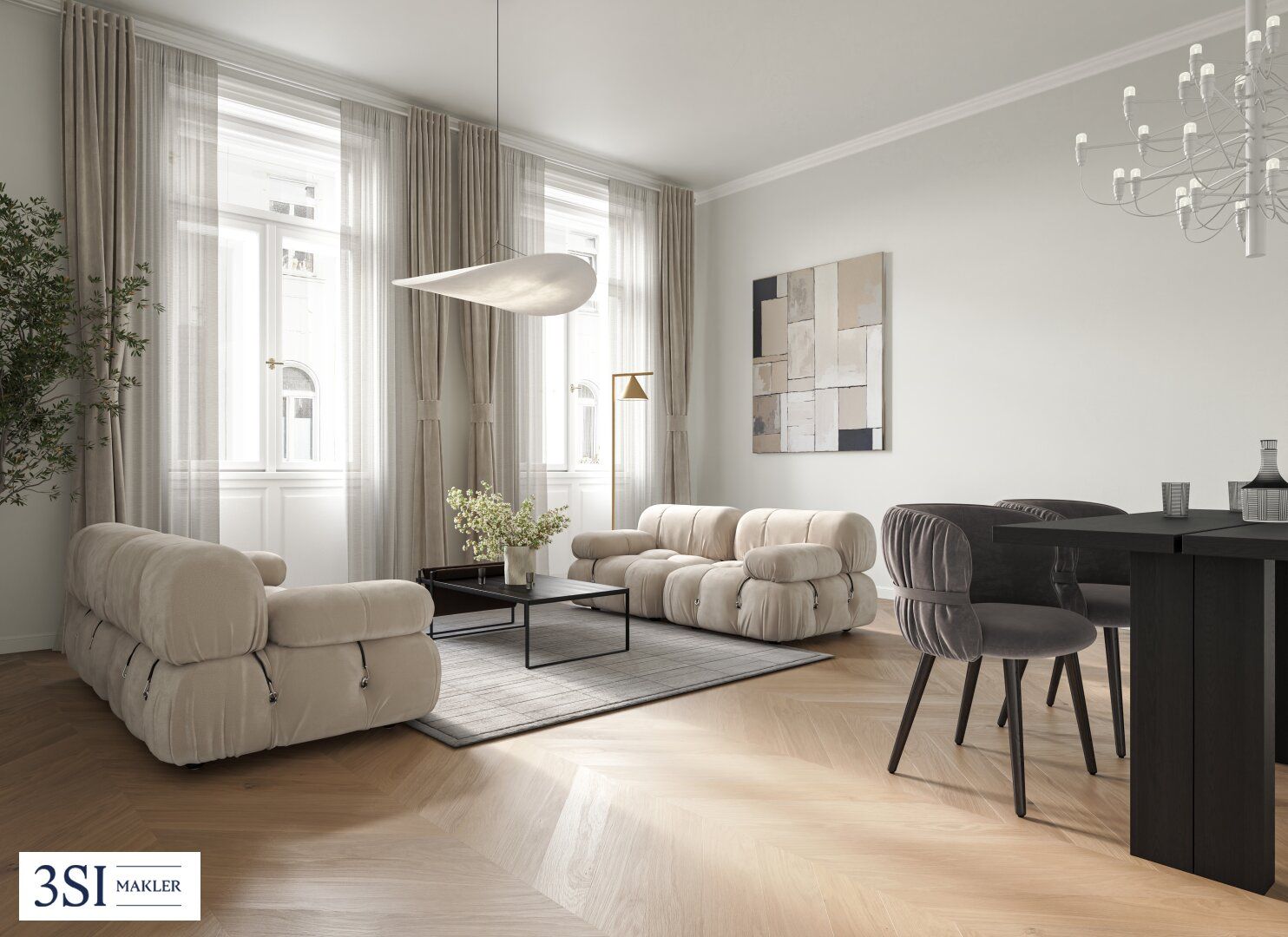 PRUNKSTÜCK: Exklusive Altbauwohnung - Luxus und Charme im Herzen Wiens