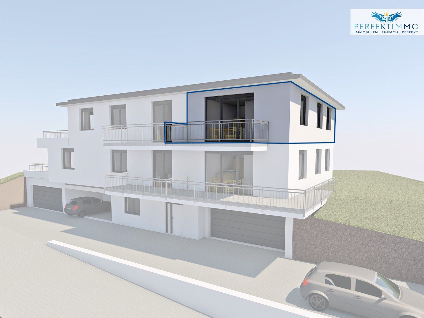 Neubauprojekt: 3-Zimmer-Wohnung Top 4 mit Balkon - Ihr neues Zuhause in Imst