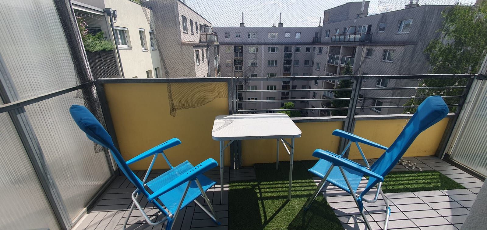 Sommerhit nähe Augarten und City - mit großem Balkon zum Innenhof - bei U4 / U6
