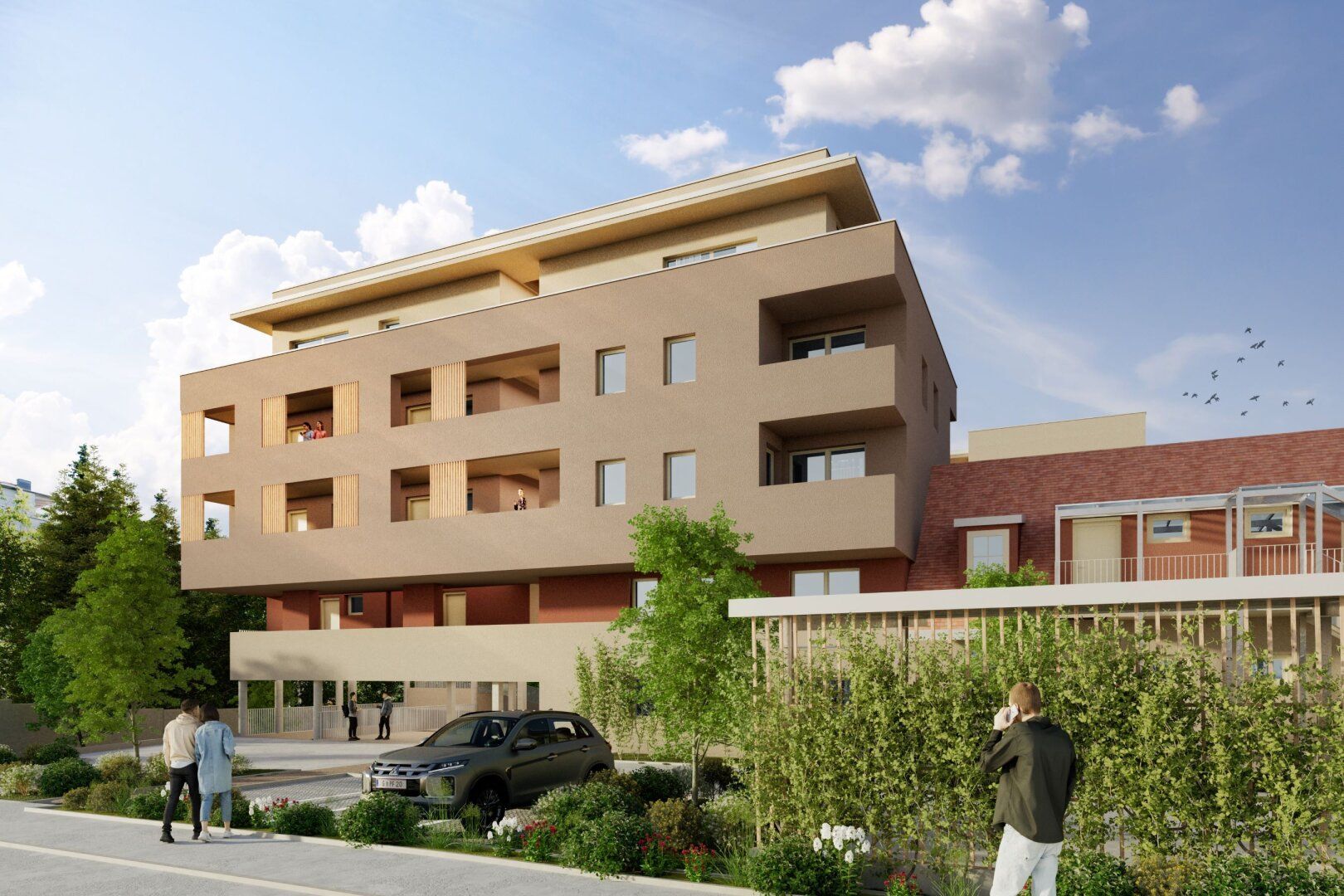 Komfort trifft Lage - charmante Balkonwohnung zum Wohlfühlen