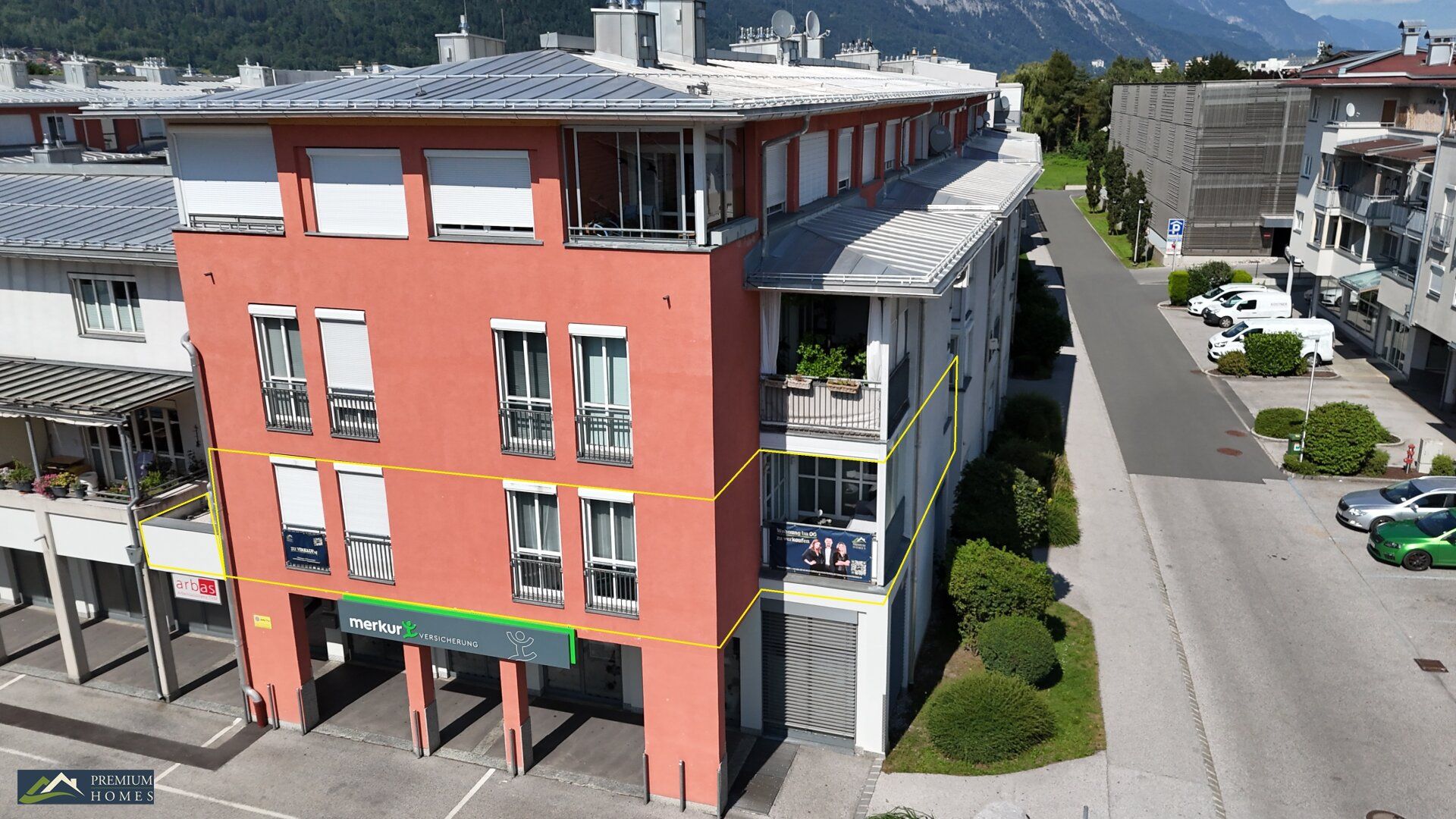 SCHWAZ - moderne Wohnung - großzügiger, eleganter Wohnraum mit Balkon, Loggia & Garage
