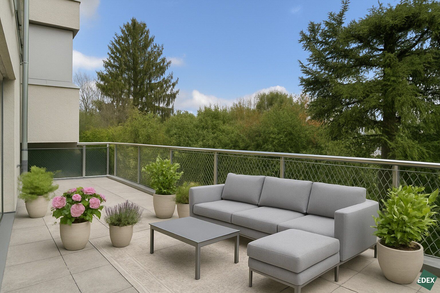 Ruhelage mit Wienblick: charmante 3-Zimmer-Wohnung mit großer Terrasse