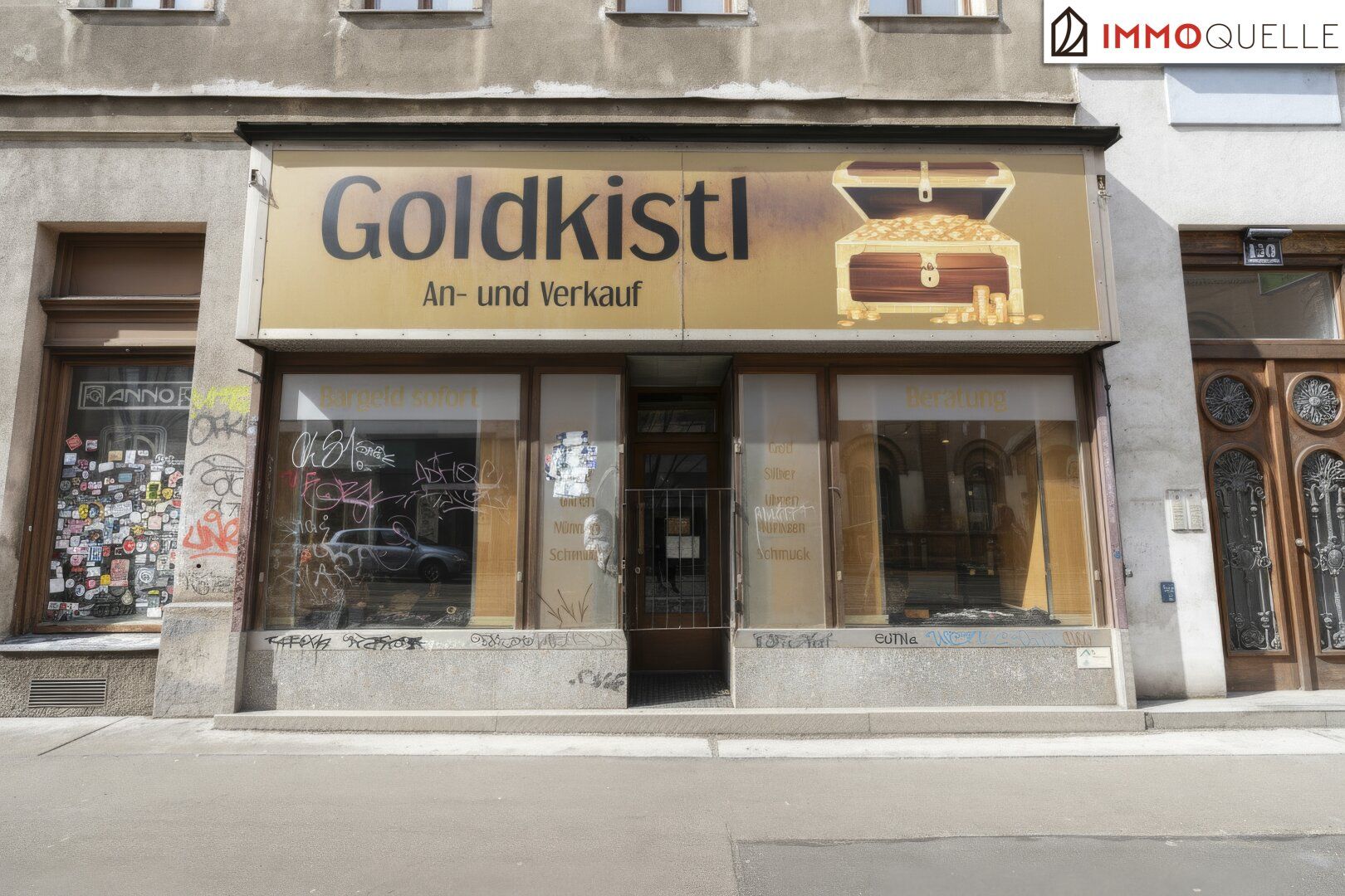 Urbaner Raum für Visionen - Geschäftslokal mit Galerie, starker Laufkundschaft und erzielbarer Rendite von rund 4,69 % in lebendiger Wiener Lage - Ansicht 2