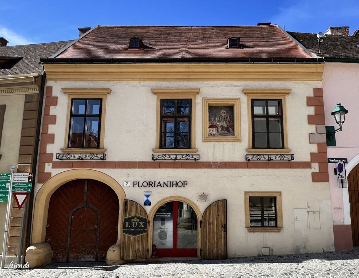 ''Historische Liegenschaft bietet 1.215m² Grundstücksfläche''