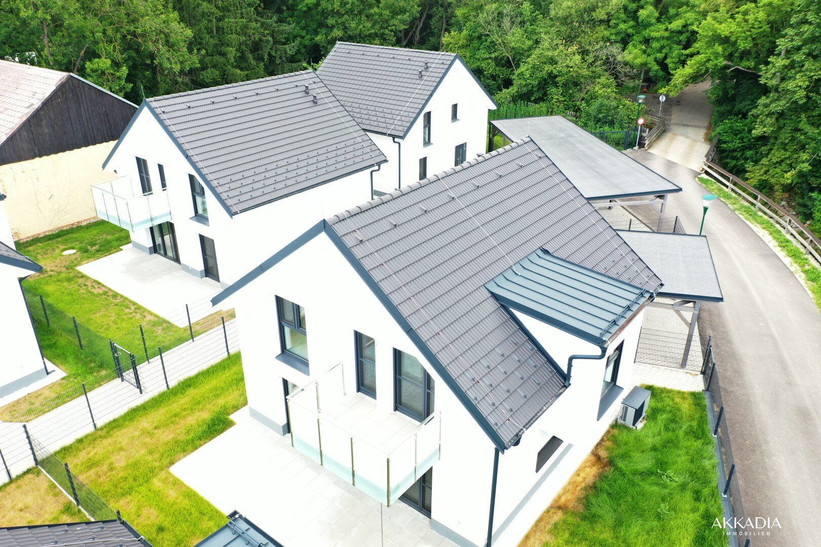 Bauprojekt in Gaaden I 8 Einfamilienhäuser [A\\]