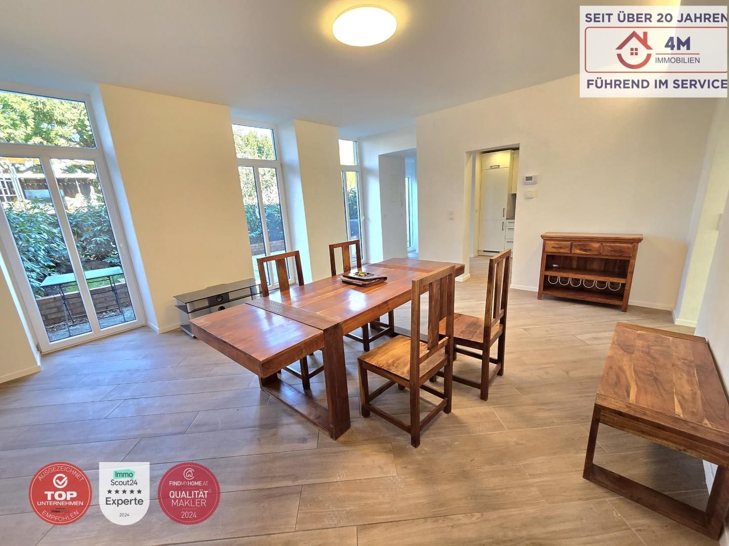 TOP sanierte Altbauwohnung Extraklasse mit Garten und Terrasse