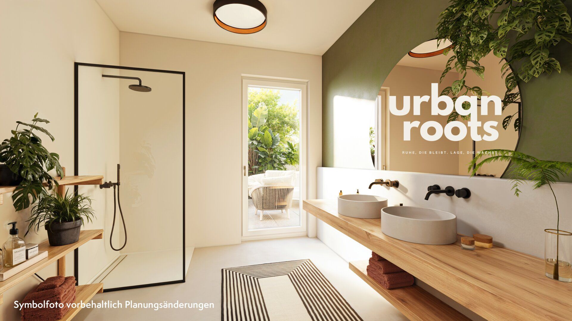 URBAN ROOTS - Smart geschnittene 2-Zimmer-Wohnung mit eigenem Garten
