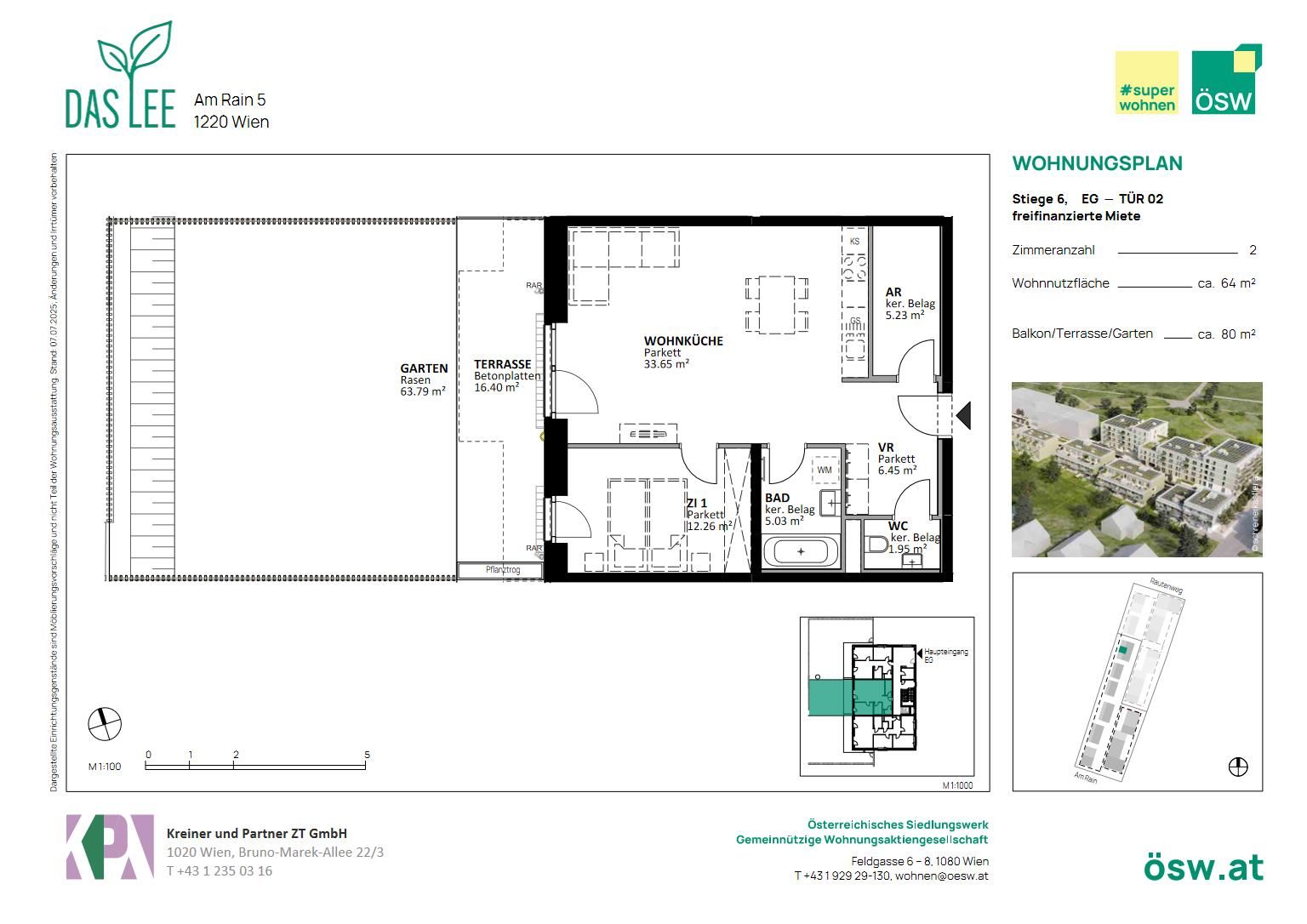 Wohnung – Wien, Breitenlee - Ansicht 2