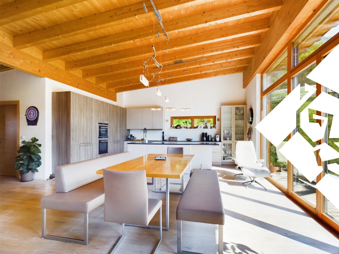 Exklusives Architektenhaus in der Schwoich zu kaufen - Naturverbundenes Wohnen in Tirol