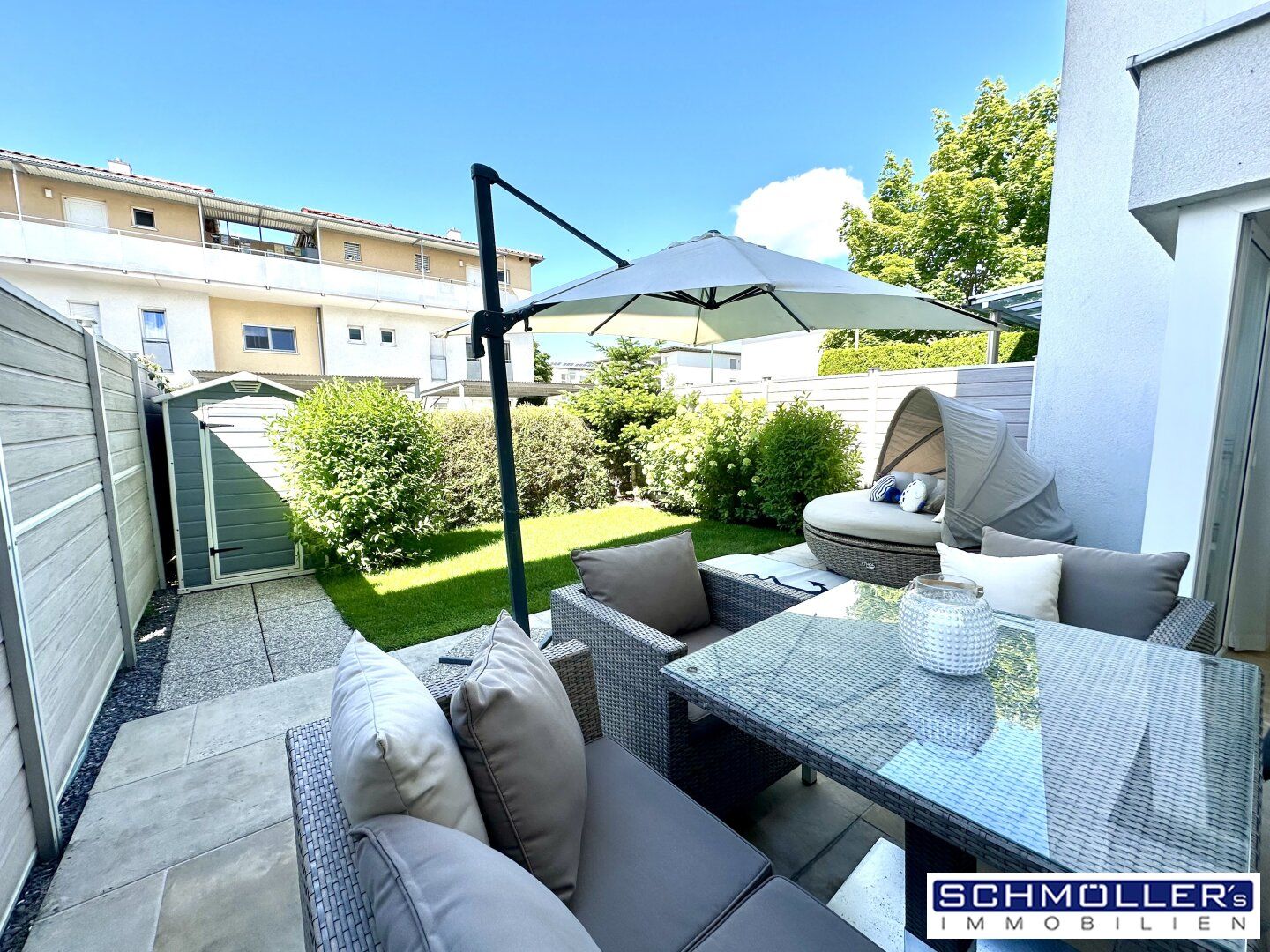 Stylisch & modern! 3 Zimmer Garten-Galerie-Wohnung über 2 Ebenen