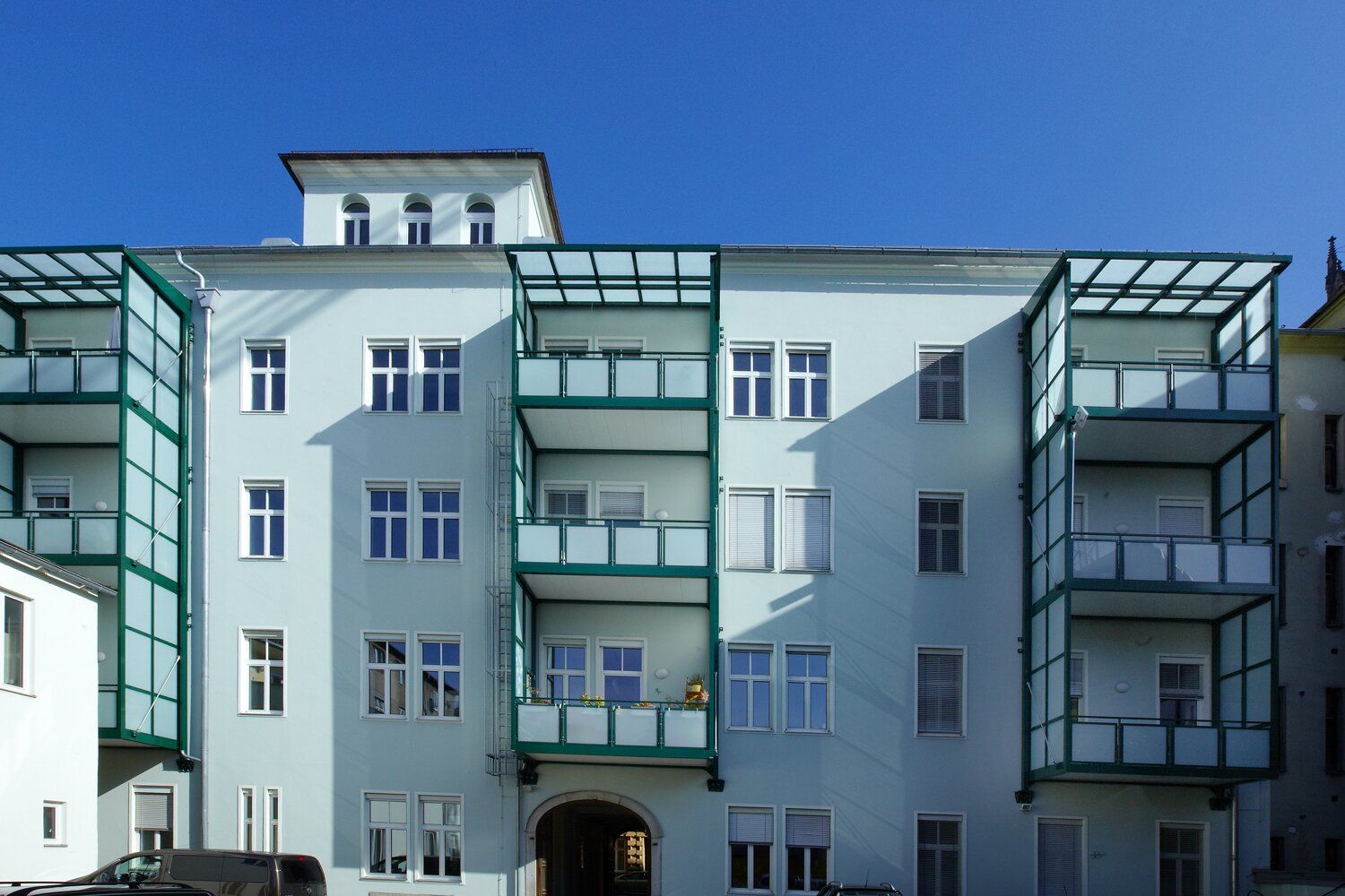 Jugendstilpalais - LINZ Citywohnung mit Loggia - ruhige Zentrumslage- nähe Promenade