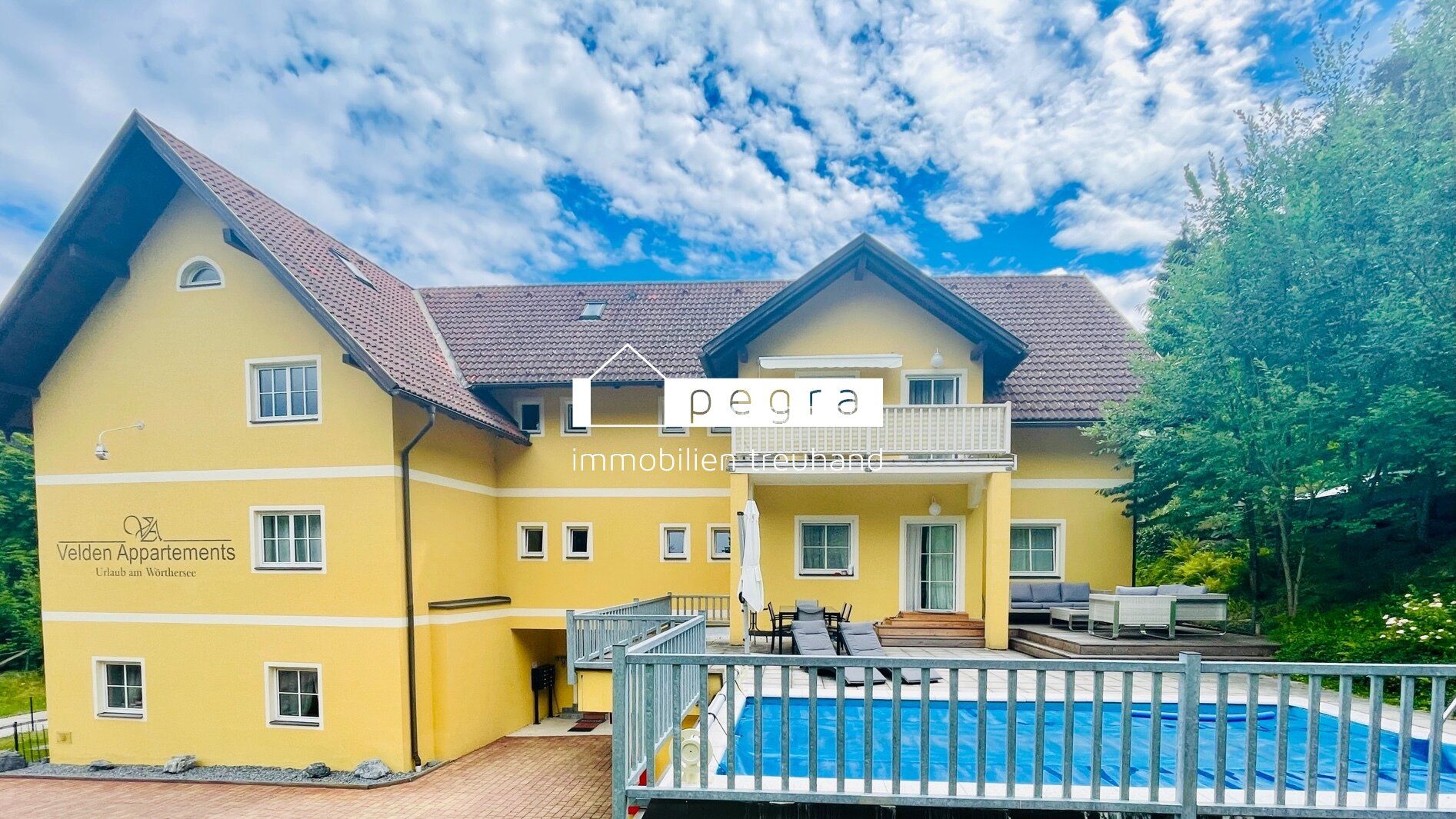 Geräumiges Appartement - Pool zur Privatnutzung und Weitervermietung inklusive
