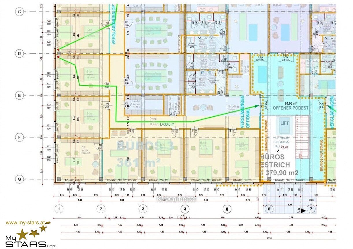 Neubau Ärztezentrum/Büros/Lokal im Norden von Salzburg - Ansicht 5