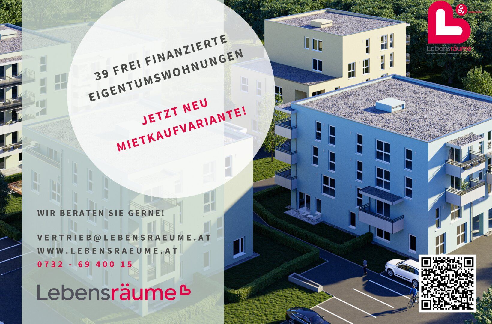 *MIETKAUF* Auf der Breitwies'n Asten - 3-Zimmer-Wohnung / TOP 2.08