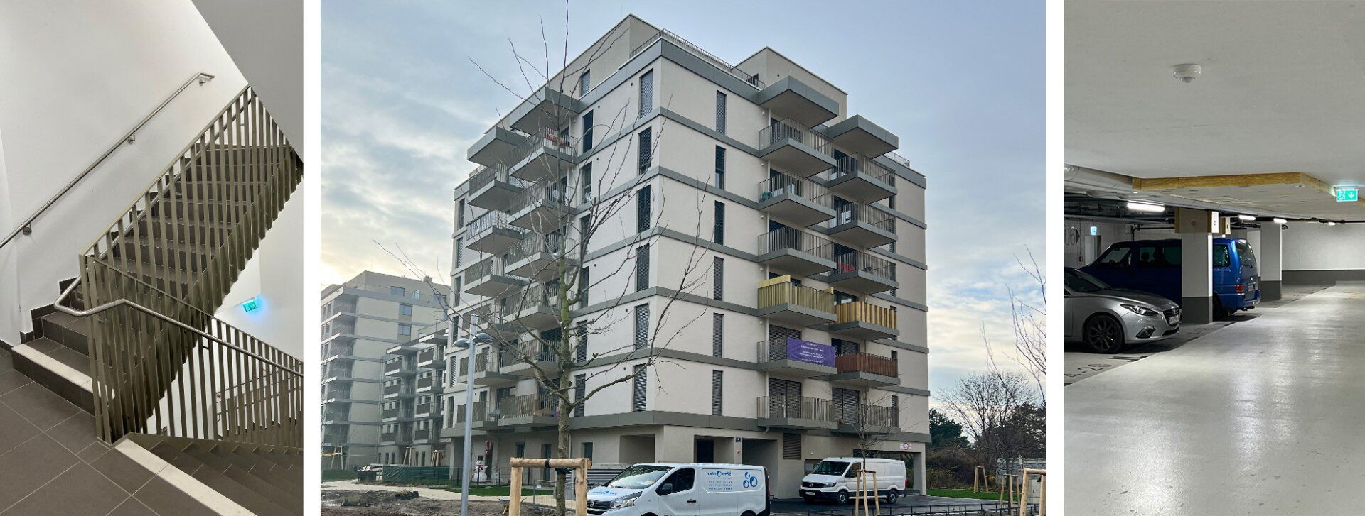 2-Zimmer Neubauwohnung inkl. Komplettküche, Balkon-Außenfläche und Kellerabteil/ I3 Top 47