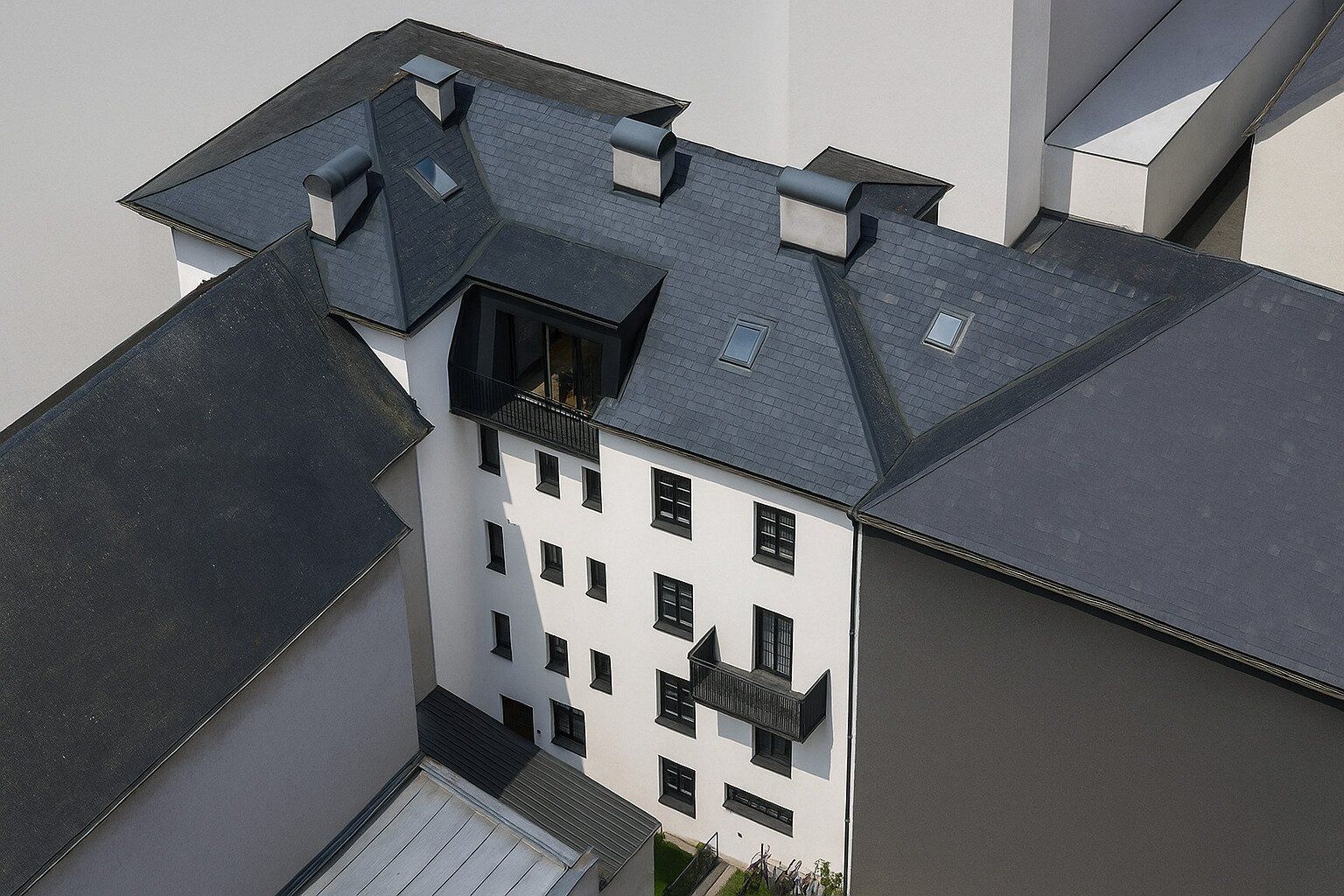 Unausgebautes Dachgeschoss mit Baugenehmigung im Salzburger Stadtzentrum