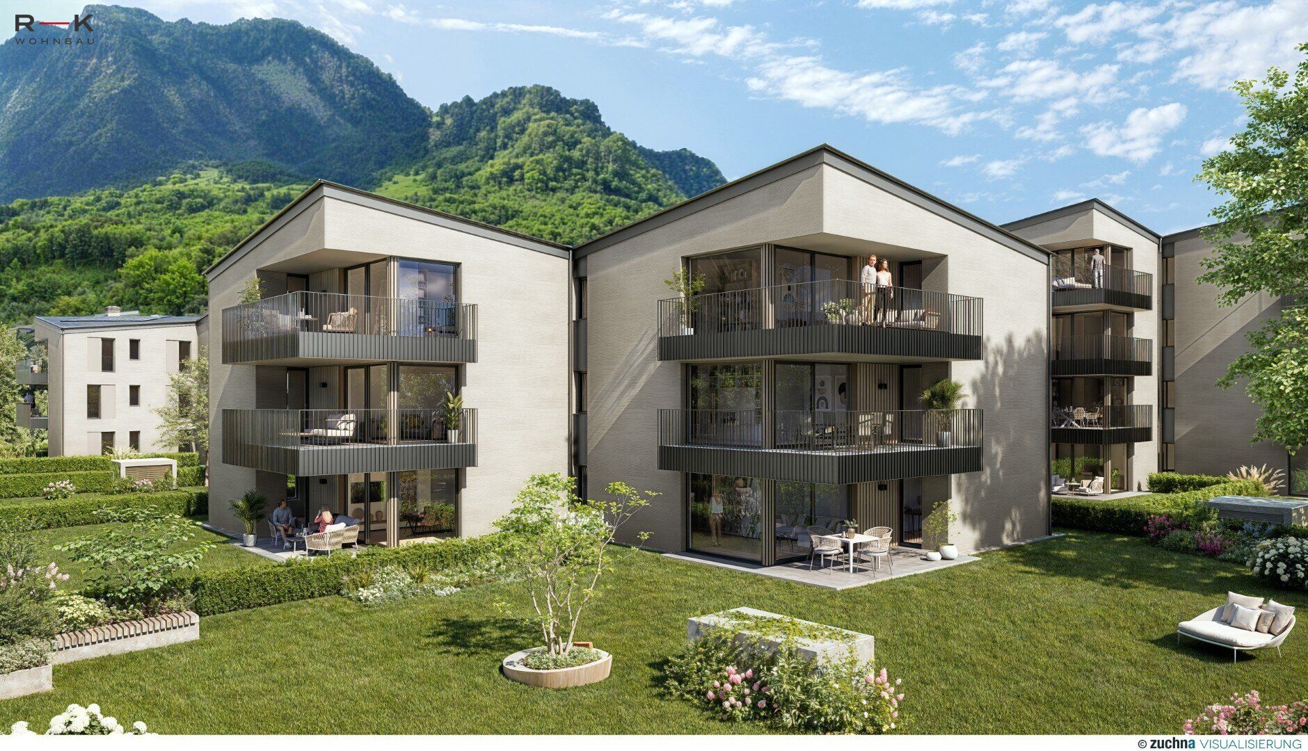 4-Zimmer-Gartenwohnung B2-Top 2 | Wohnen im Herzen von Grödig