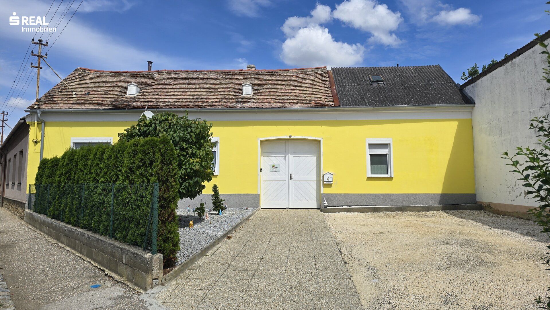 idyllisches Weinviertlerhaus mit riesigem uneinsehbarem Innenhof und Stadl