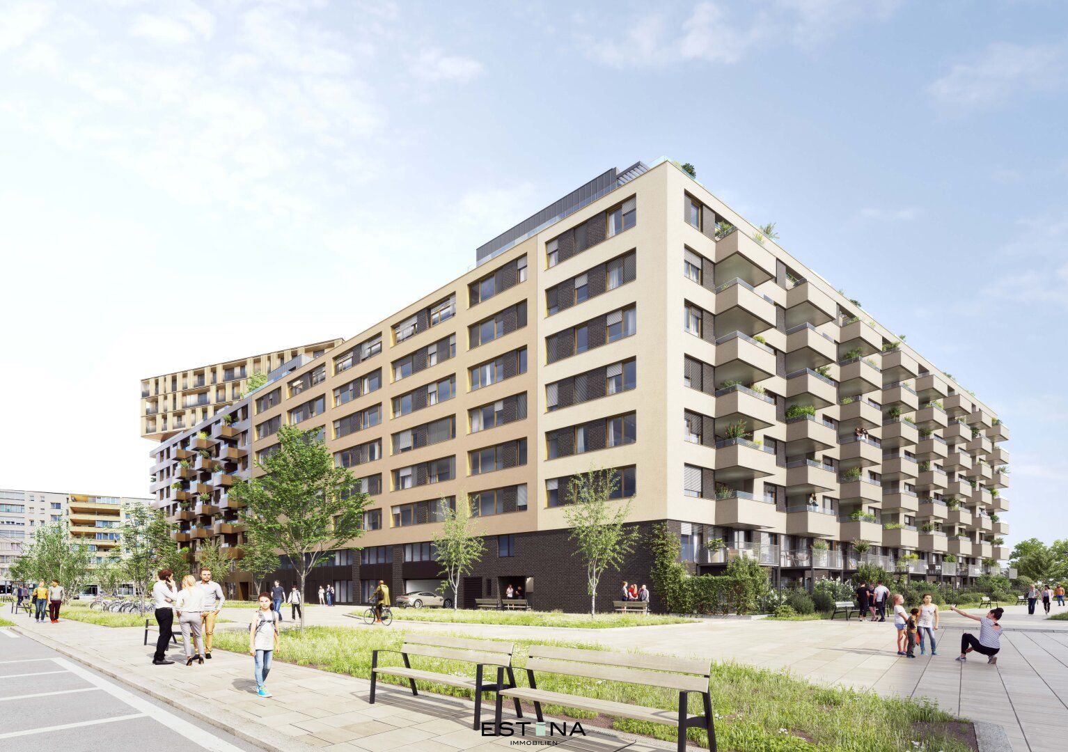 Provisionsfreie Neubauwohnung mit Loggia - Nähe Wiener Hauptbahnhof