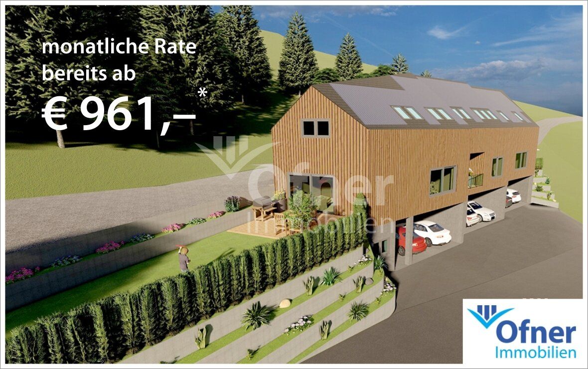 Ihre neue Adresse: Wohntraum aus Holz im Grünen - am Puls der Zeit!