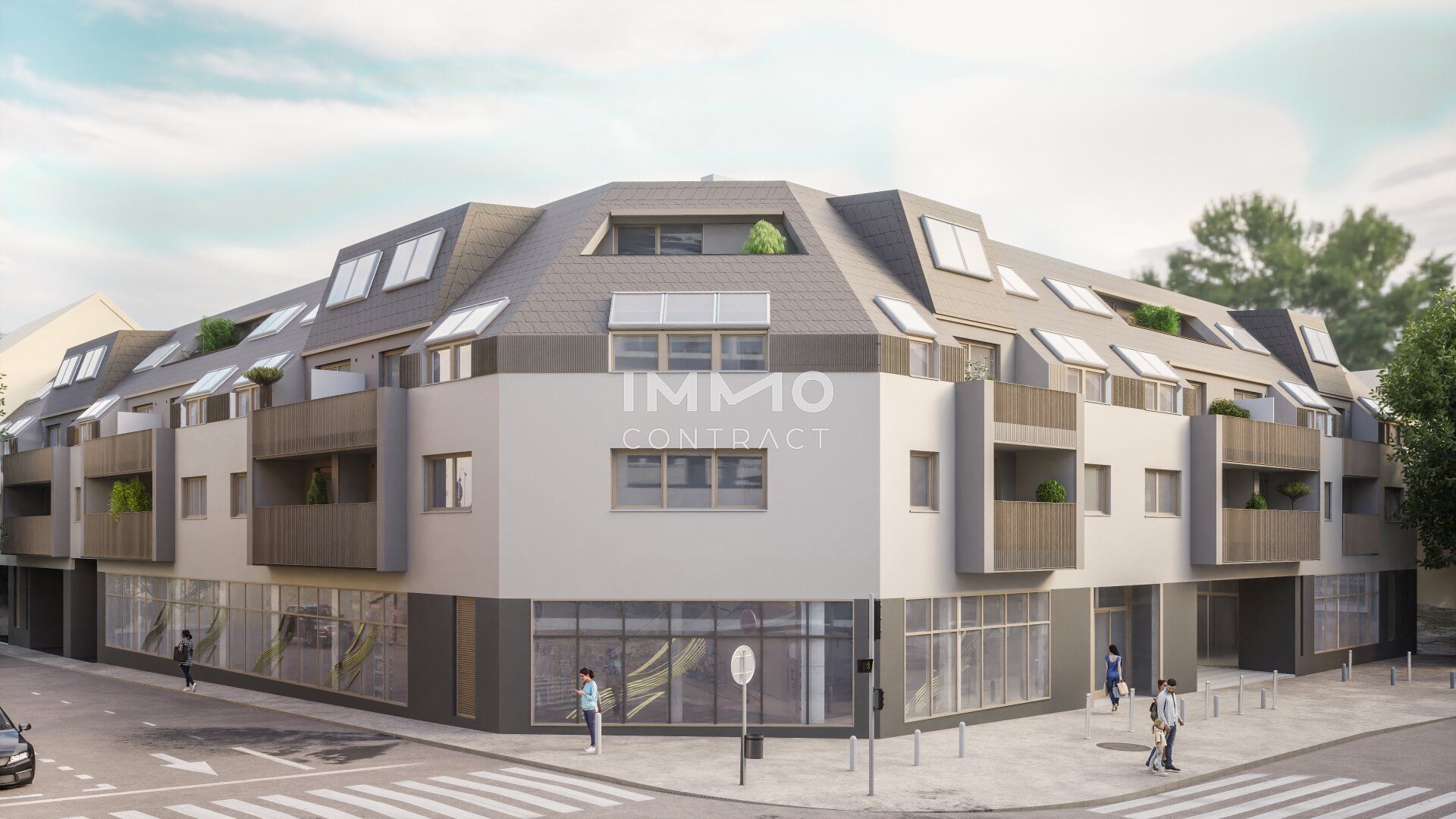Investment von Tag 1 & Küchenbonus: tolle 2-Zimmer-Wohnung mit Balkon im Neubau - Ansicht 4