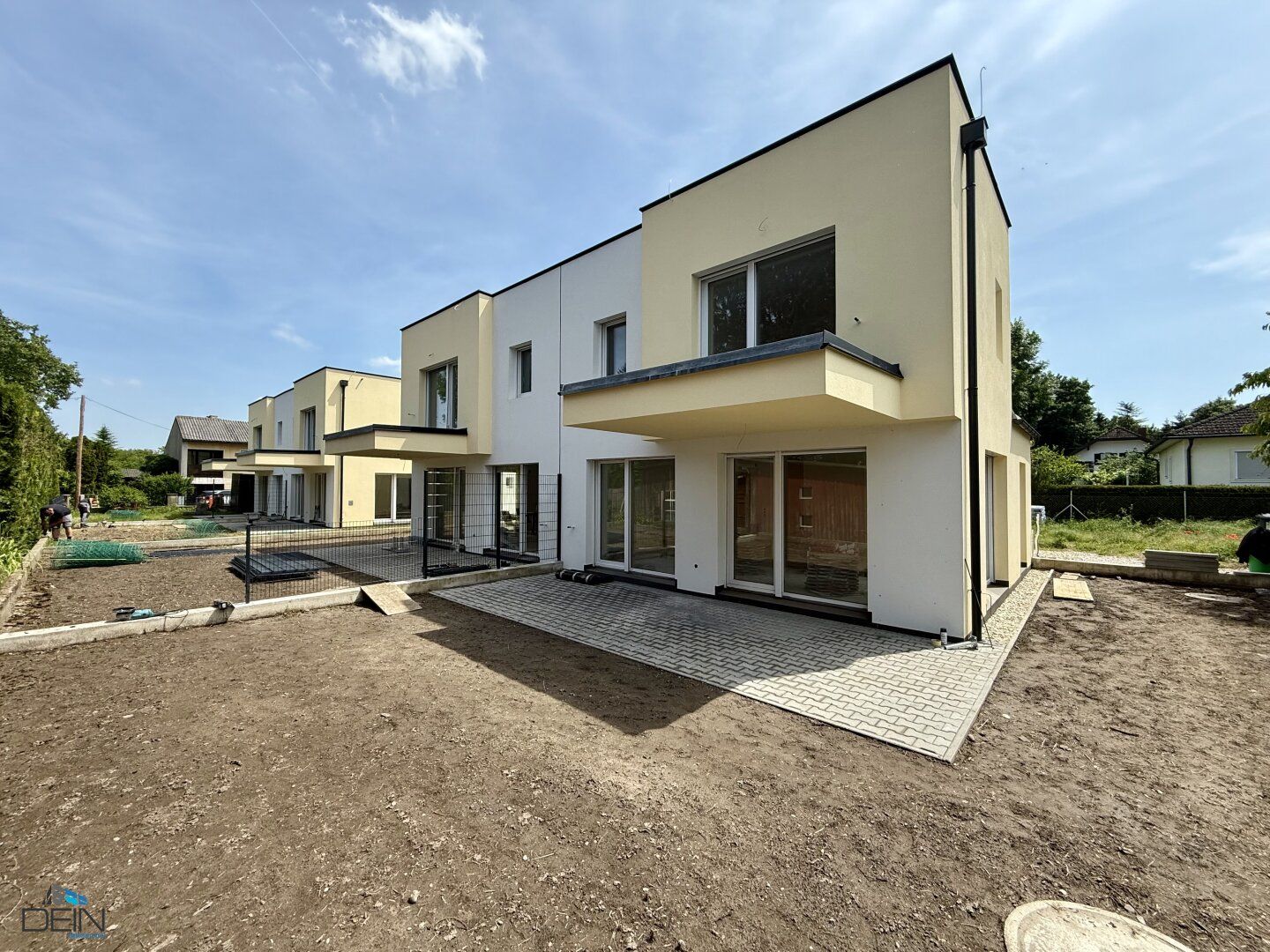 LETZTES HAUS! TRAUMHAFTE 5 ZIMMER DOPPELHAUSHÄLFTEN MIT EIGENGÄRTEN IN MARKGRAFNEUSIEDL!